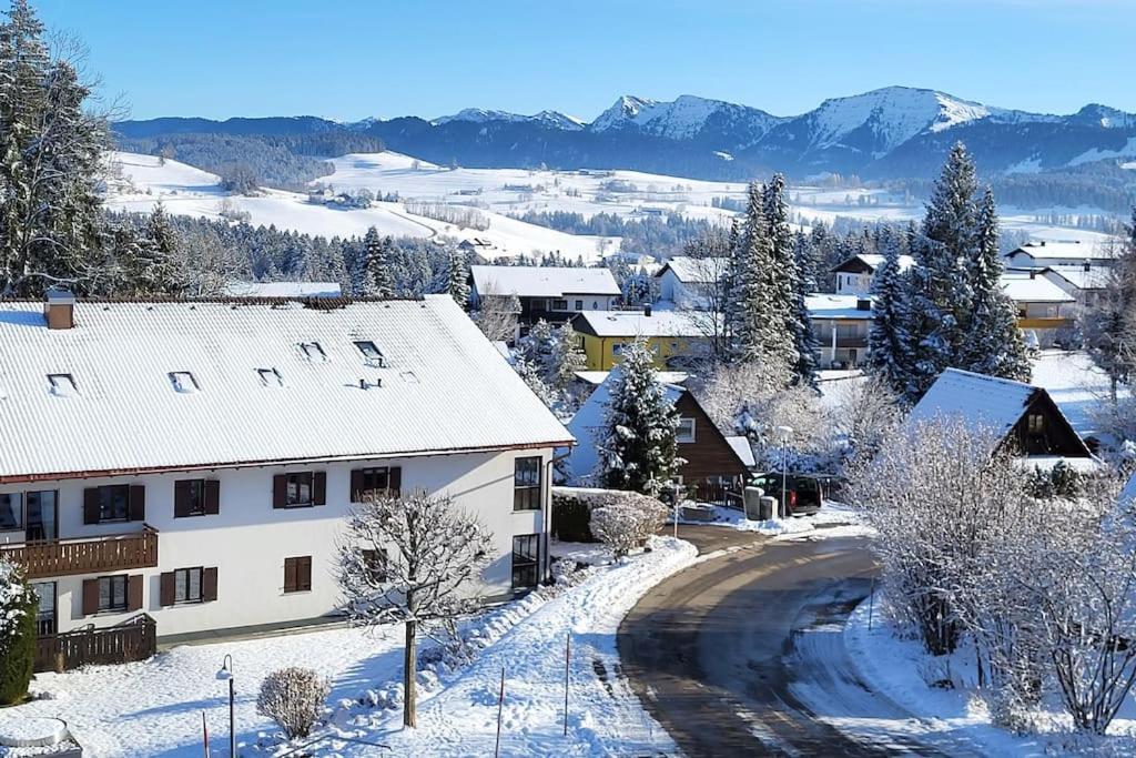 Ferienwohnung Im Allgaeu Mit Bergsicht Oberreute Dış mekan fotoğraf